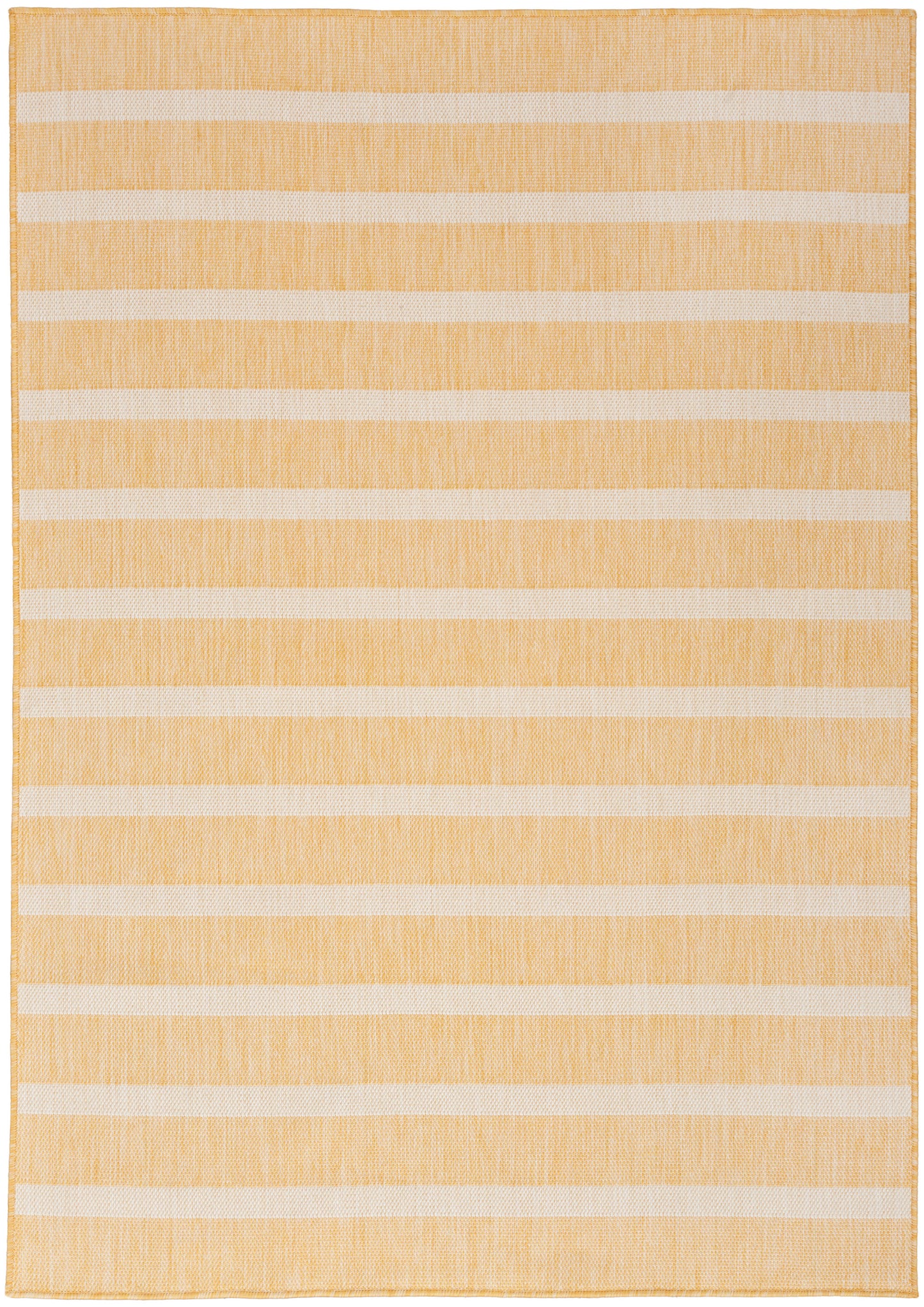 Nourison Home Positano POS03 Yellow Ivory Contemporary Machinemade Rug