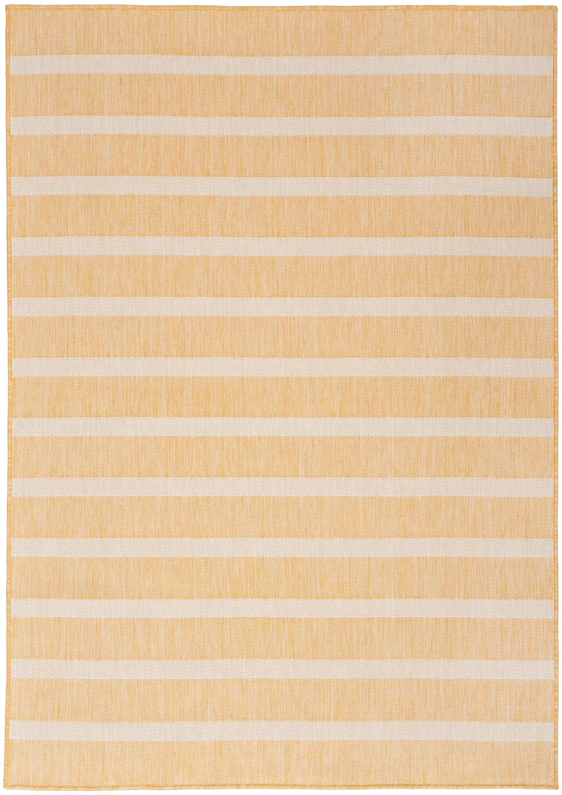 Nourison Home Positano POS03 Yellow Ivory Contemporary Machinemade Rug