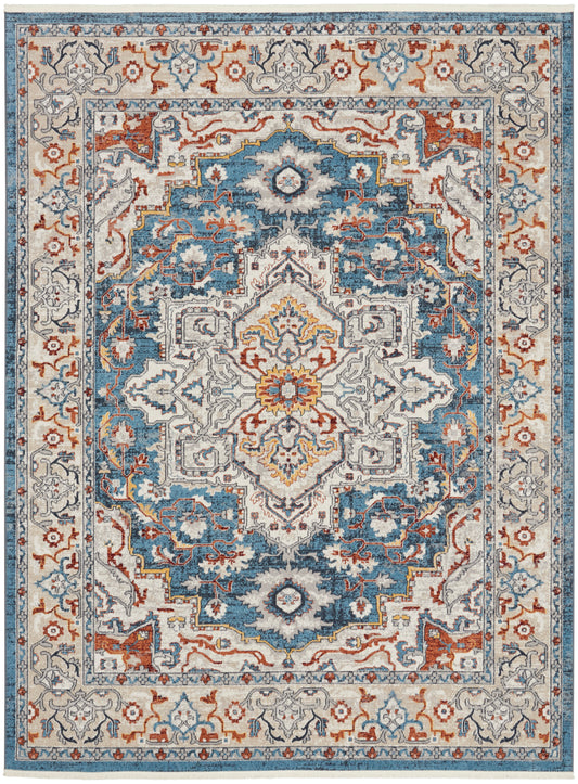 Nourison Home Carina CNA02 Multicolor  Transitional Machinemade Rug