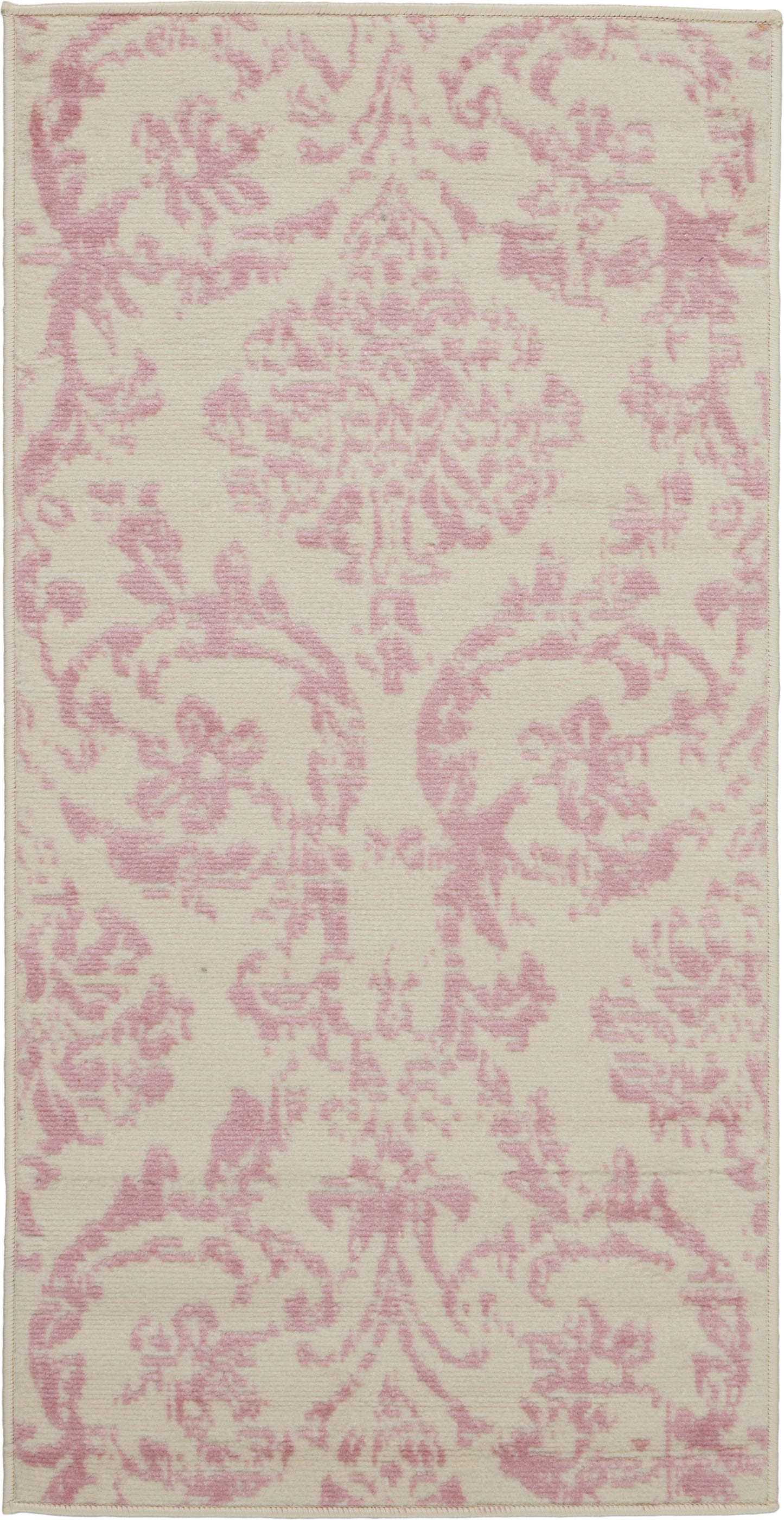 Nourison Home Jubilant JUB09 Ivory Pink Transitional Machinemade Rug