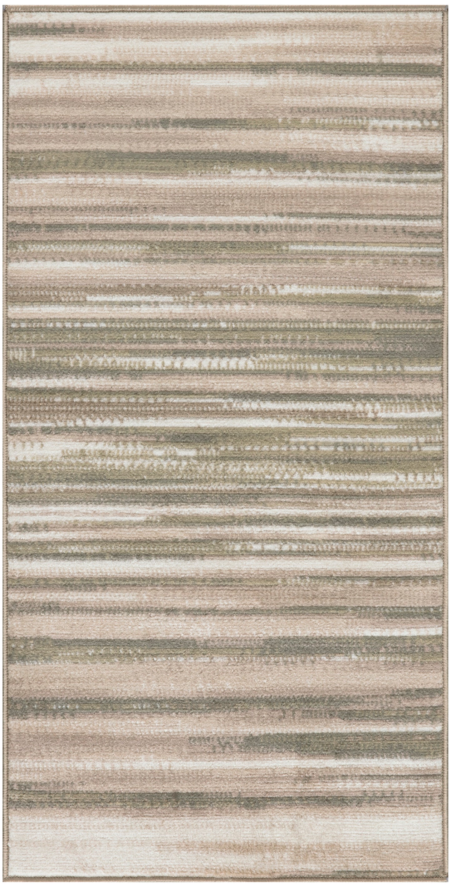 Nourison Home Jubilant JUB04 Green Ivory Contemporary Machinemade Rug