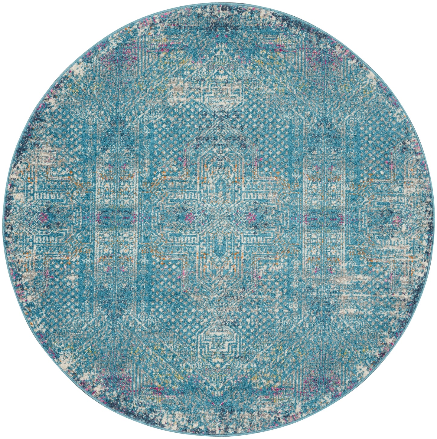 Nourison Home Passion PSN38 Blue  Transitional Machinemade Rug