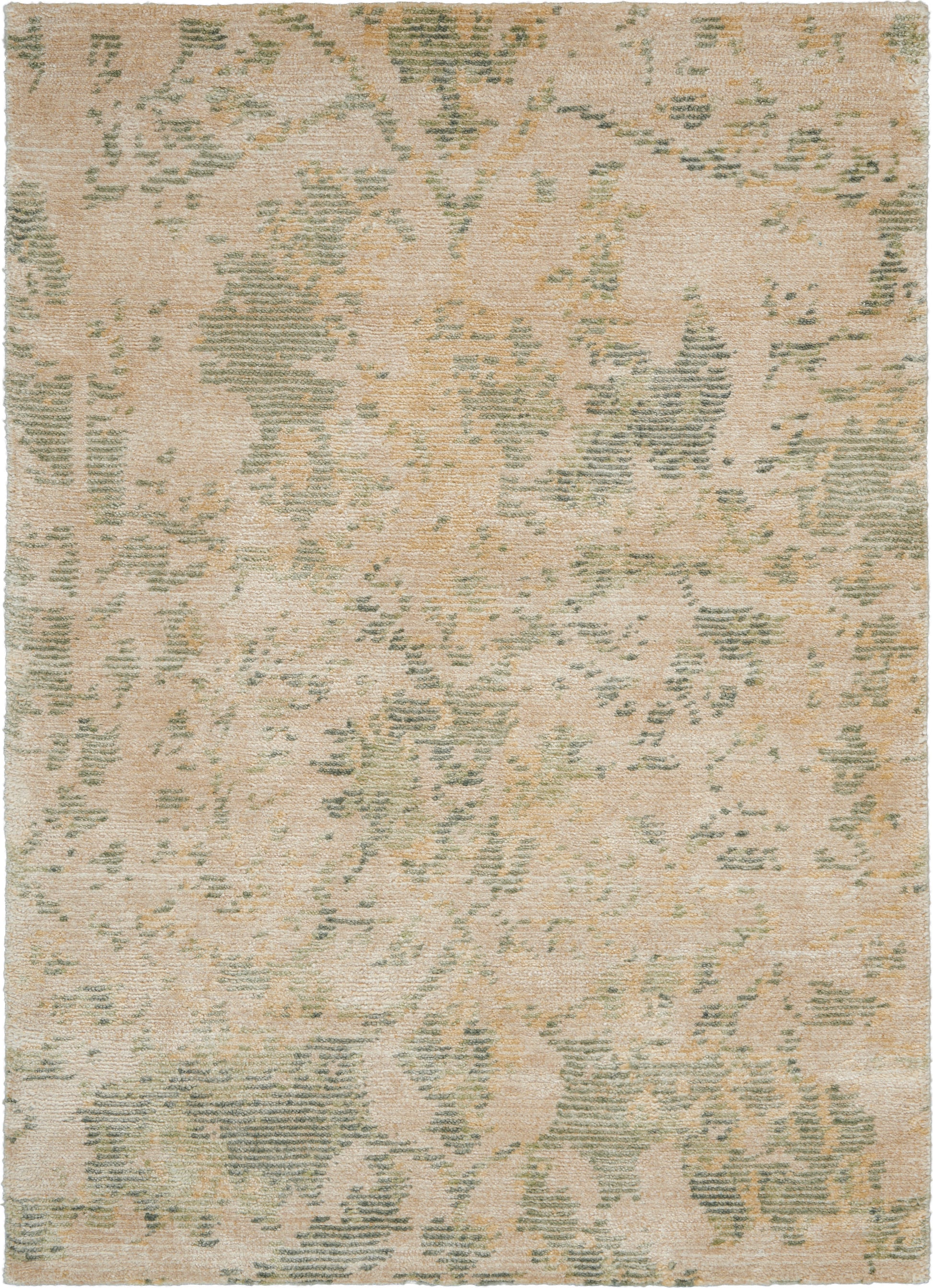 Nourison Home Lucent LCN05 Pearl Transitional Knotted Rug