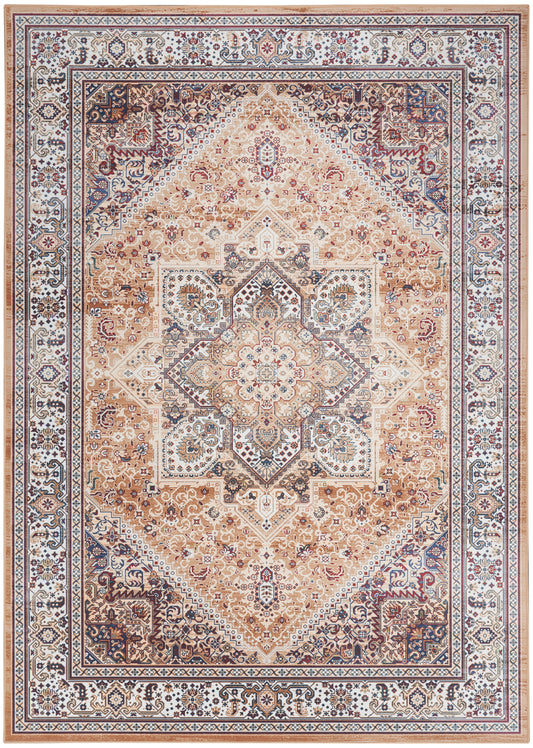 Nourison Home Vintage Home VNH01 Gold  Traditional Machinemade Rug