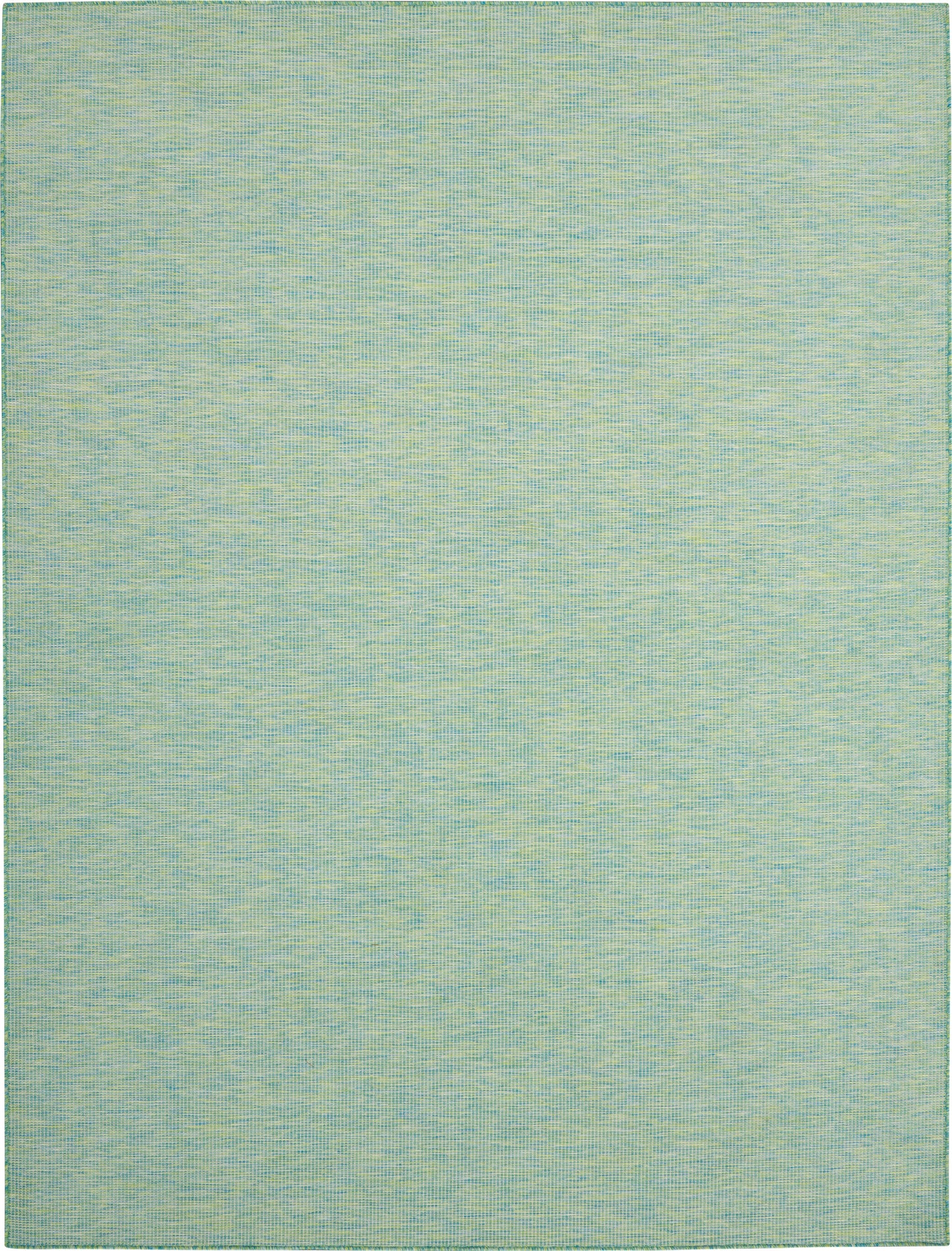 Nourison Home Positano POS01 Blue Green  Contemporary Machinemade Rug