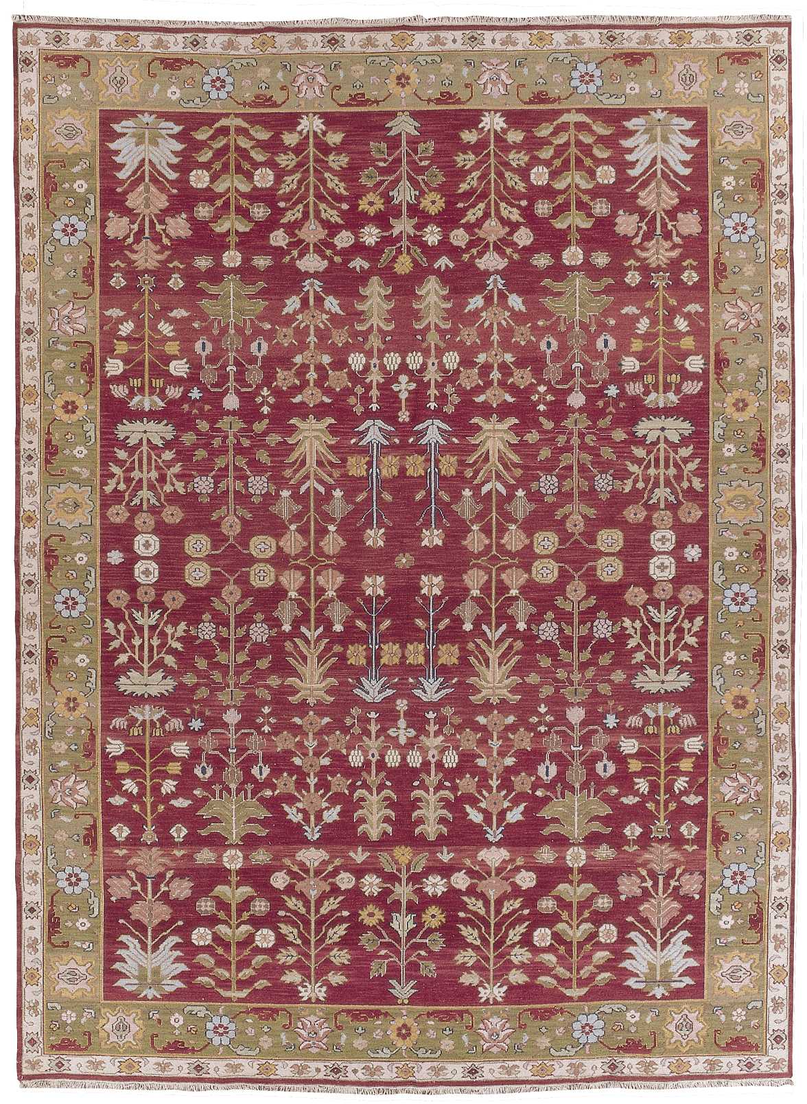 Nourison Home Nourmak SK92 Burgundy  Traditional Woven Rug