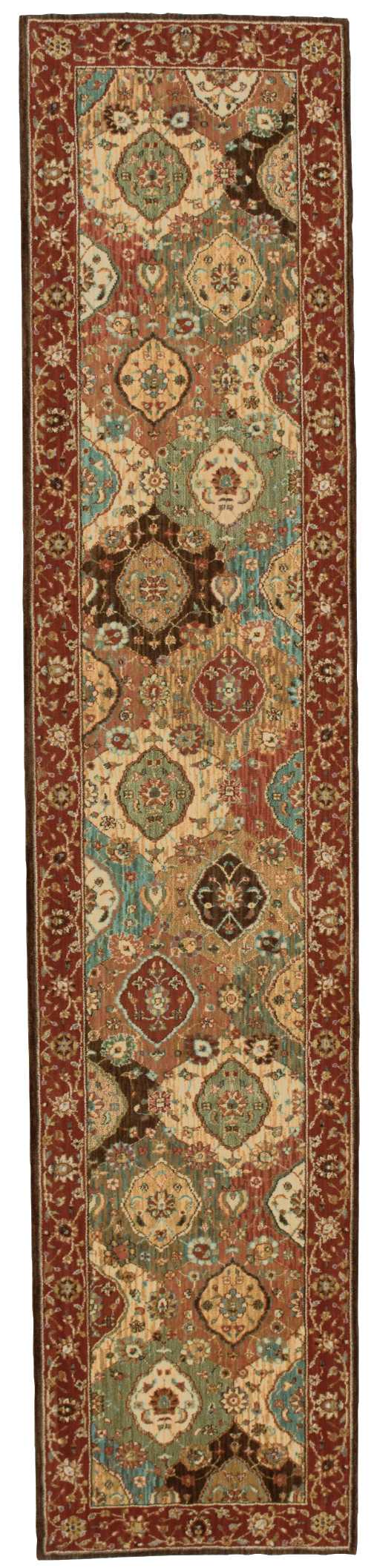 Nourison Home Living Treasures LI03 Multicolor  Traditional Loom Rug