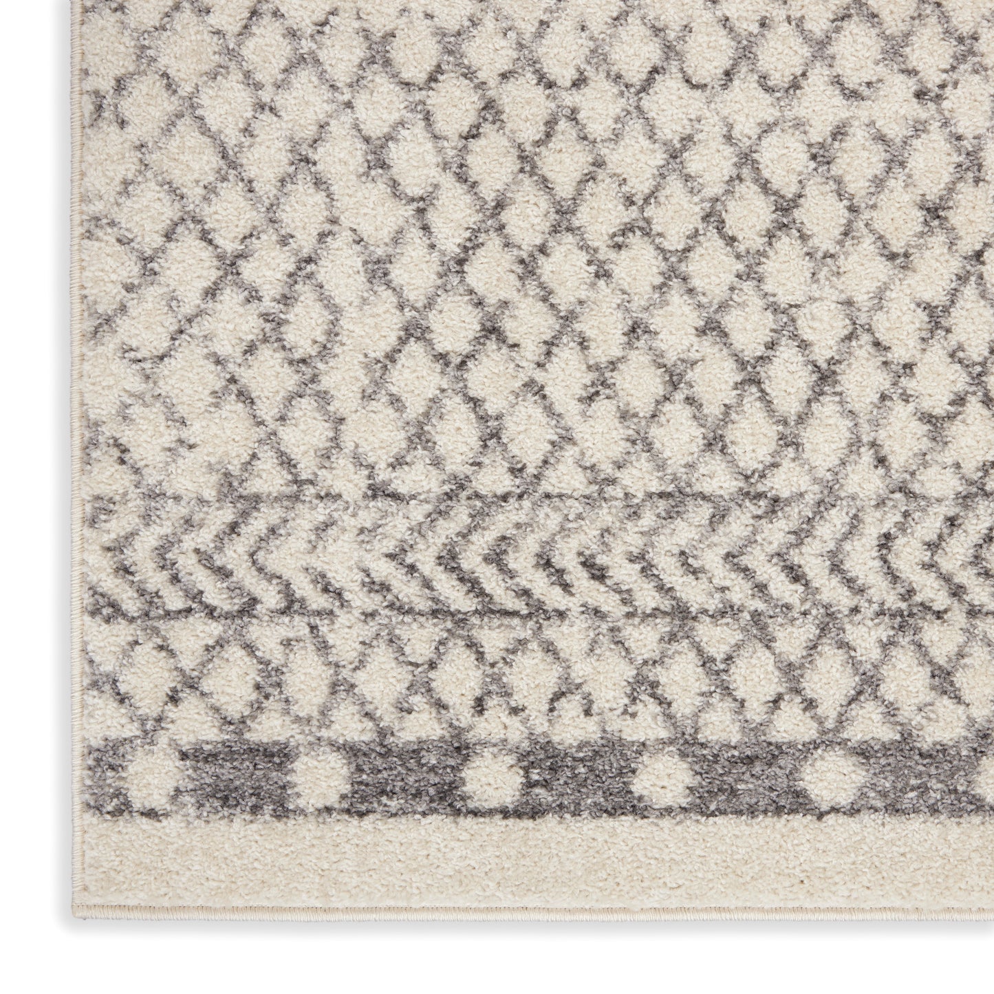 Nourison Home Passion PSN42 Ivory Grey  Transitional Machinemade Rug