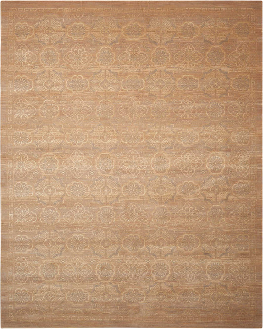 Nourison Home Silken Allure SLK25 Beige Contemporary Loom Rug