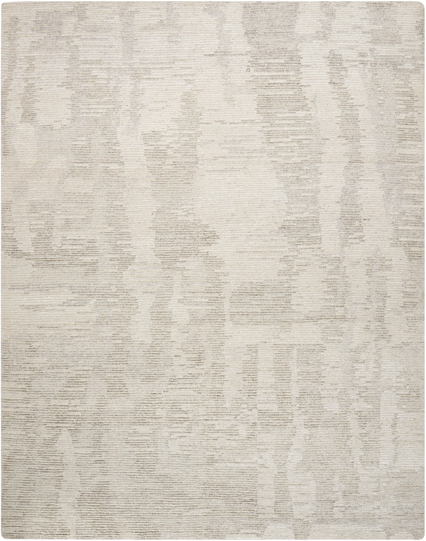 Nourison Home Ellora ELL01 Ivory Grey  Contemporary Knotted Rug