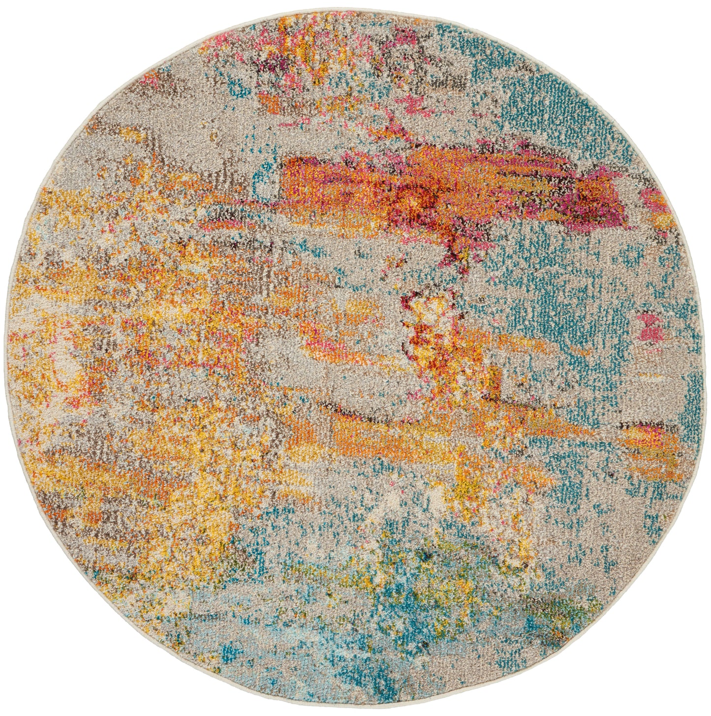 Nourison Home Celestial CES02 Sealife  Contemporary Machinemade Rug