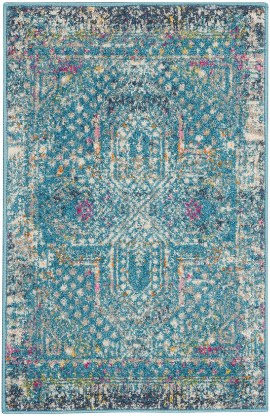 Nourison Home Passion PSN38 Blue Transitional Machinemade Rug