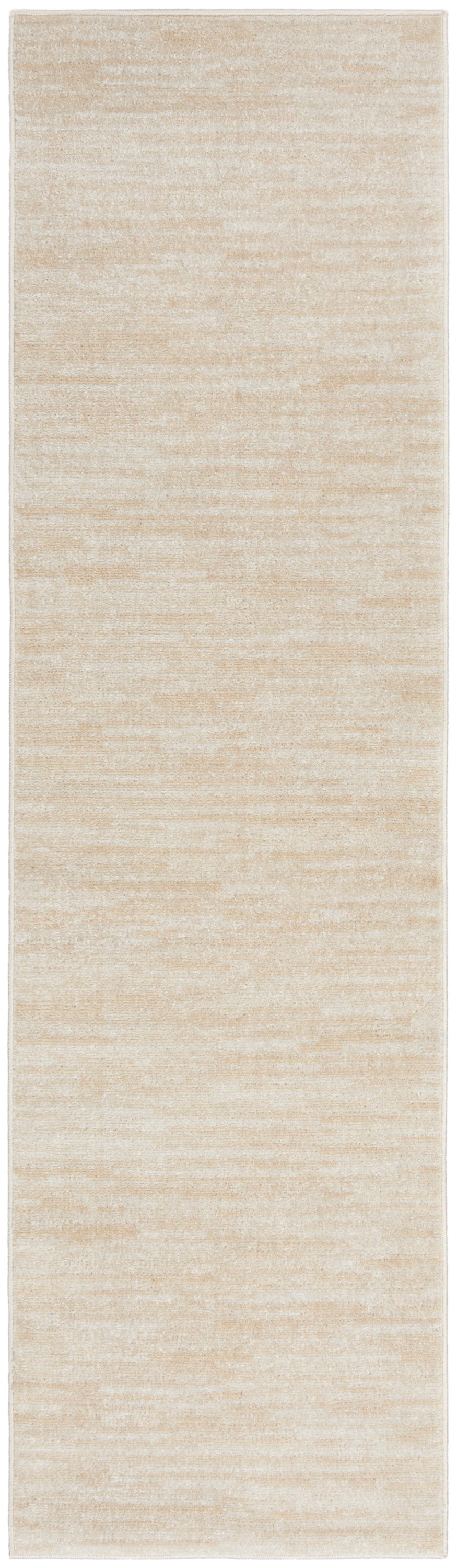 Nourison Home Nourison Essentials NRE01 Ivory Beige  Contemporary Machinemade Rug