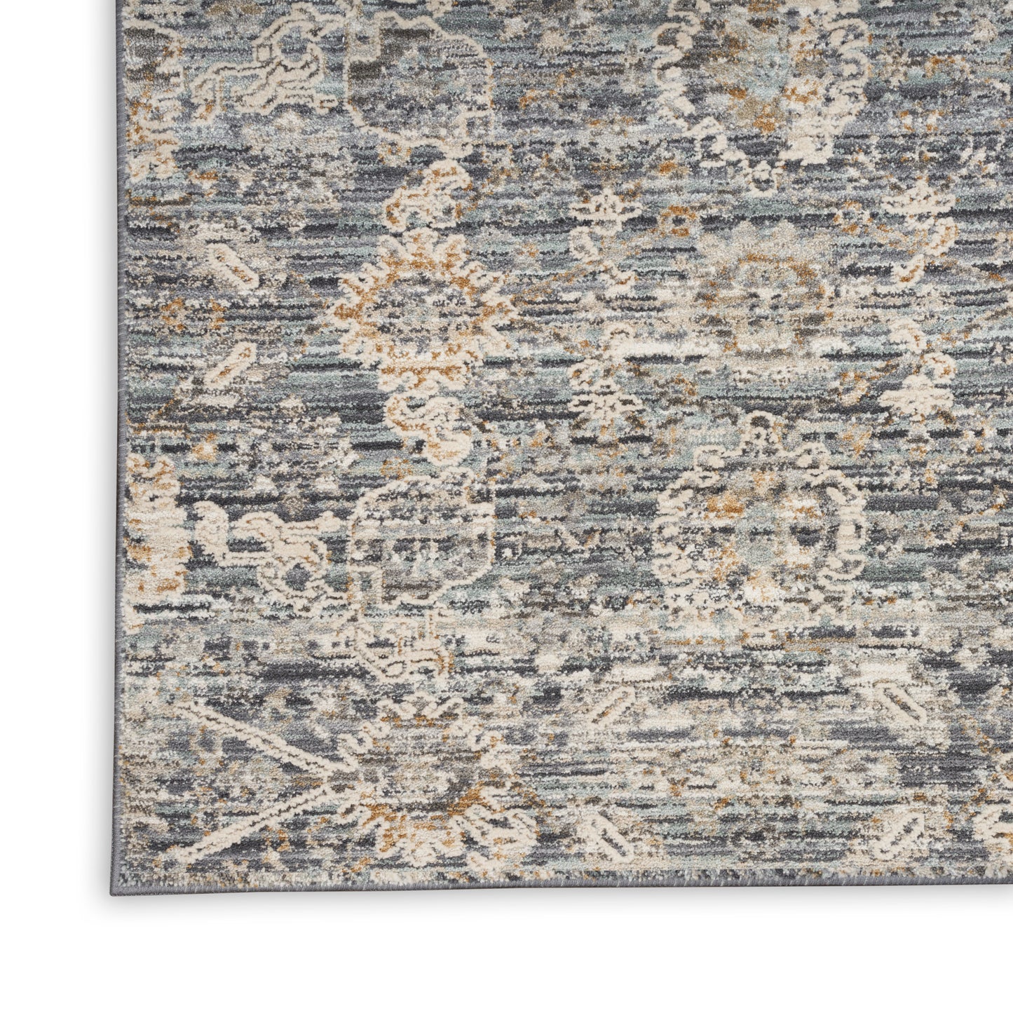 Nourison Home Lynx LNX08 Charcoal  Transitional Machinemade Rug