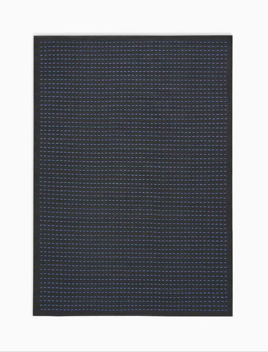 Calvin Klein Seattle CK740 Black Cobalt Contemporary Woven Rug