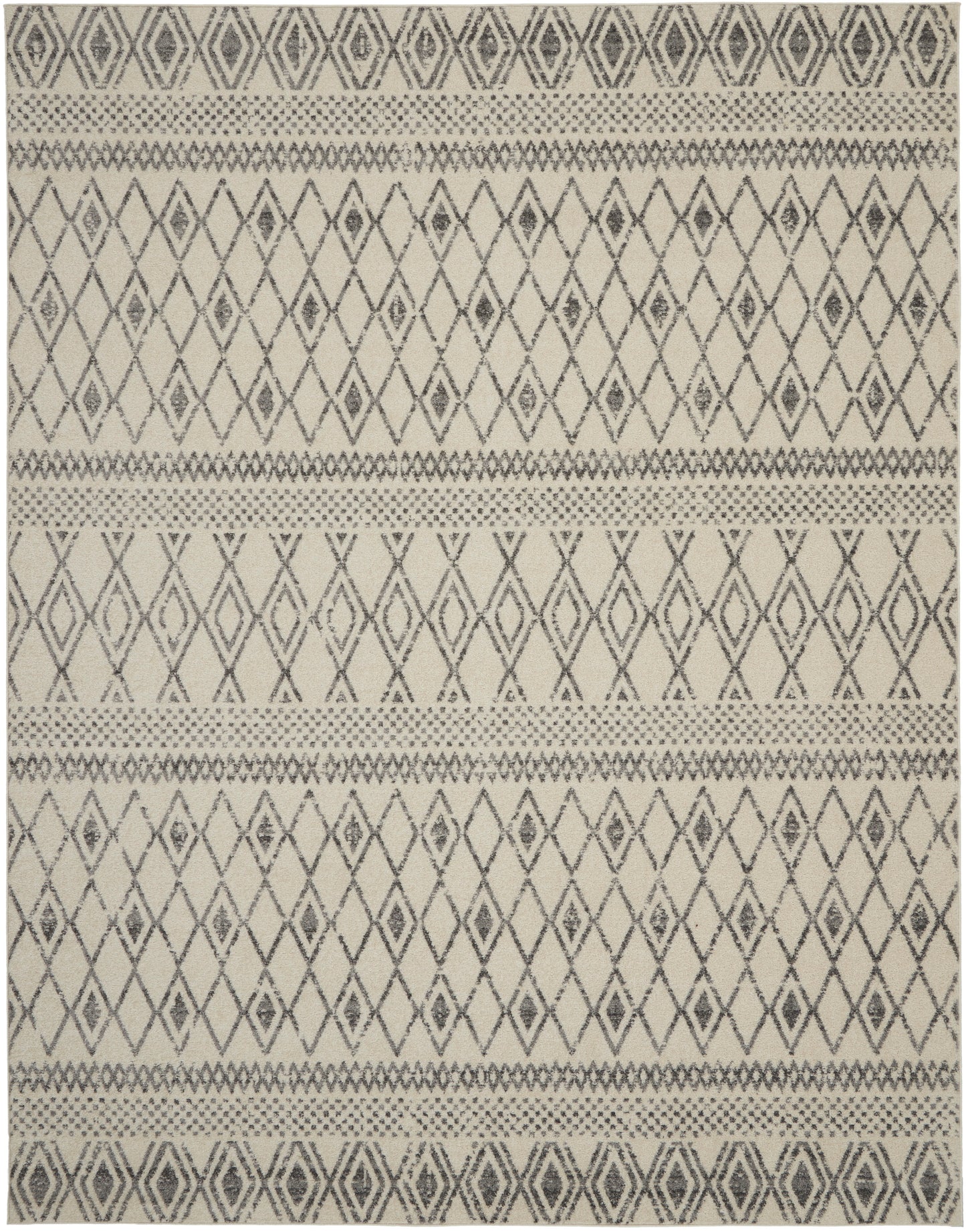 Nourison Home Passion PSN41 Ivory Grey  Transitional Machinemade Rug