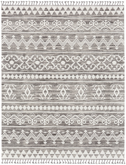 Nourison Home Asilah ASI03 Grey Ivory  Contemporary Machinemade Rug