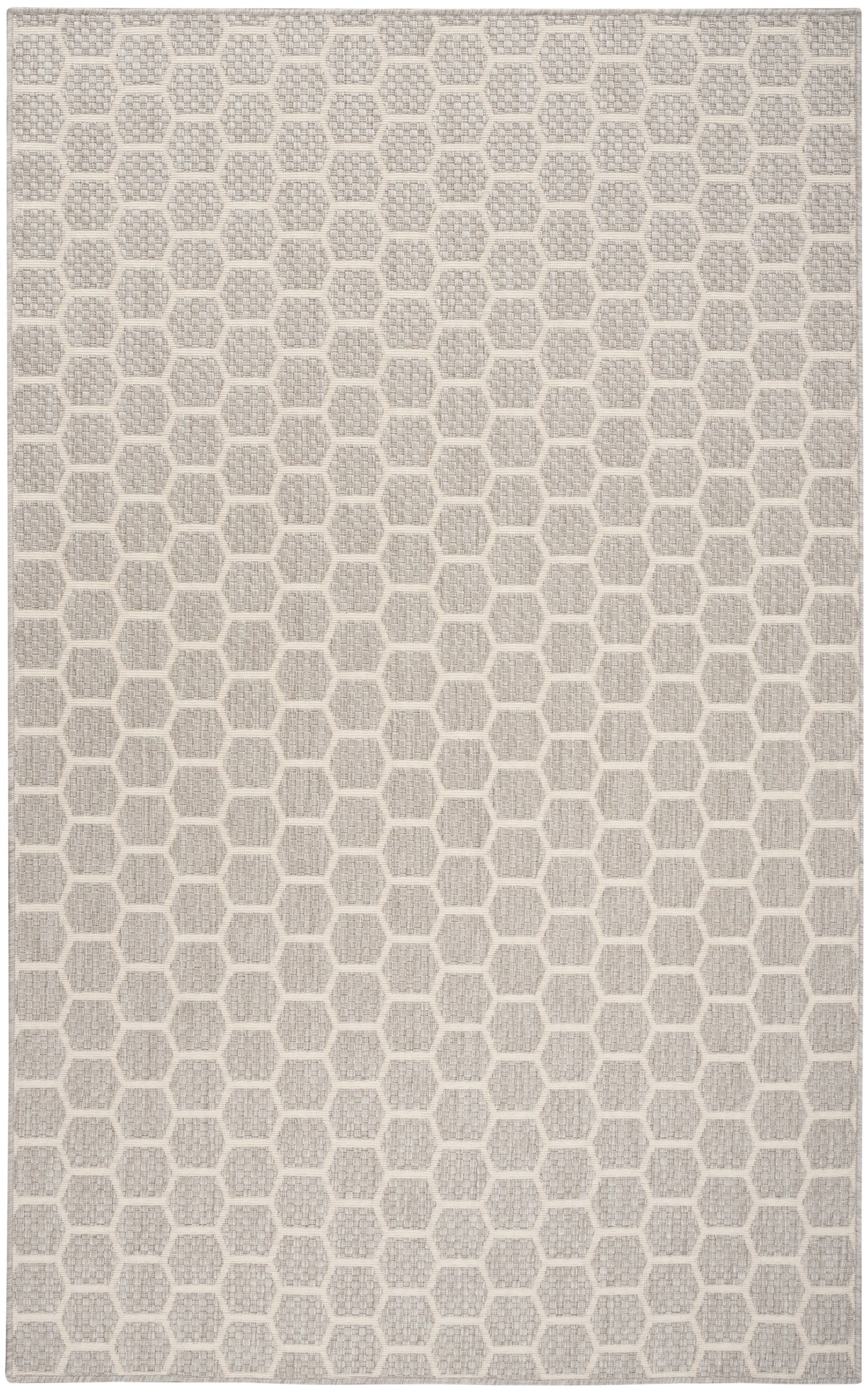 Nourison Home Twist Reversible TWS01 Grey Contemporary  Rug