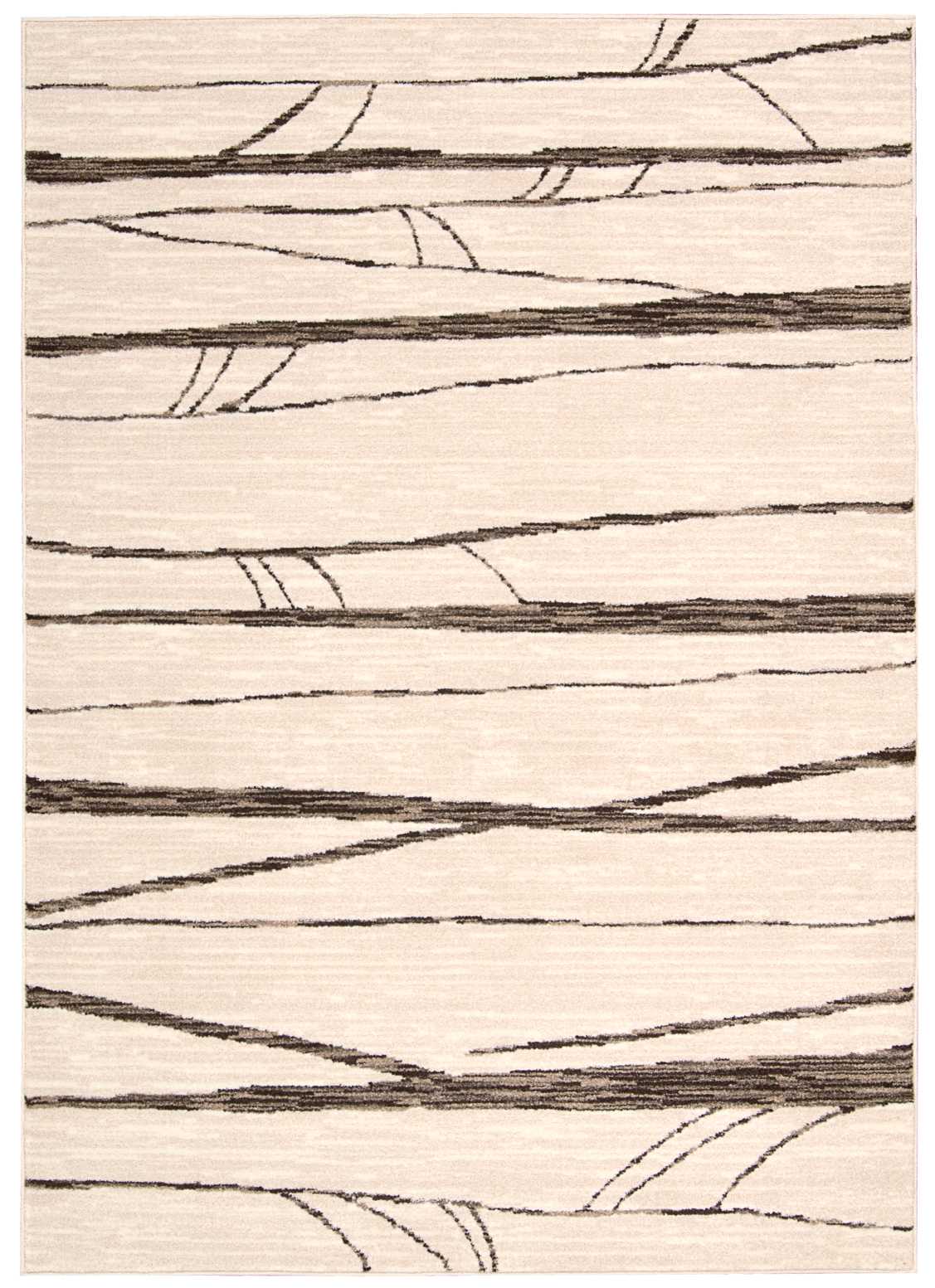 Michael Amini Glistening Nights MA512 Ivory  Contemporary Machinemade Rug