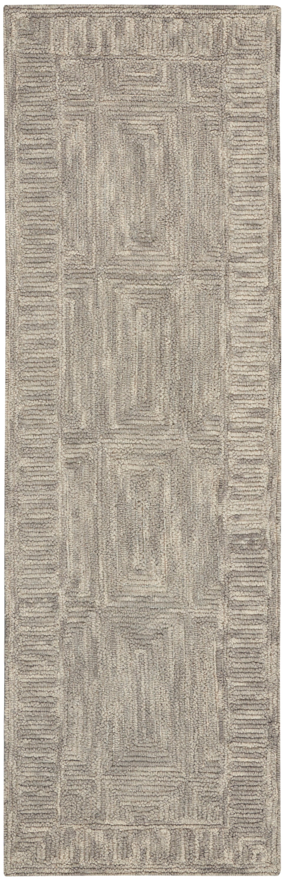 Nourison Home Colorado CLR04 Grey Contemporary Tufted Rug