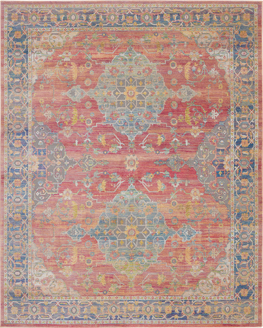 Nourison Home Ankara Global ANR01 Multicolor  Traditional Machinemade Rug