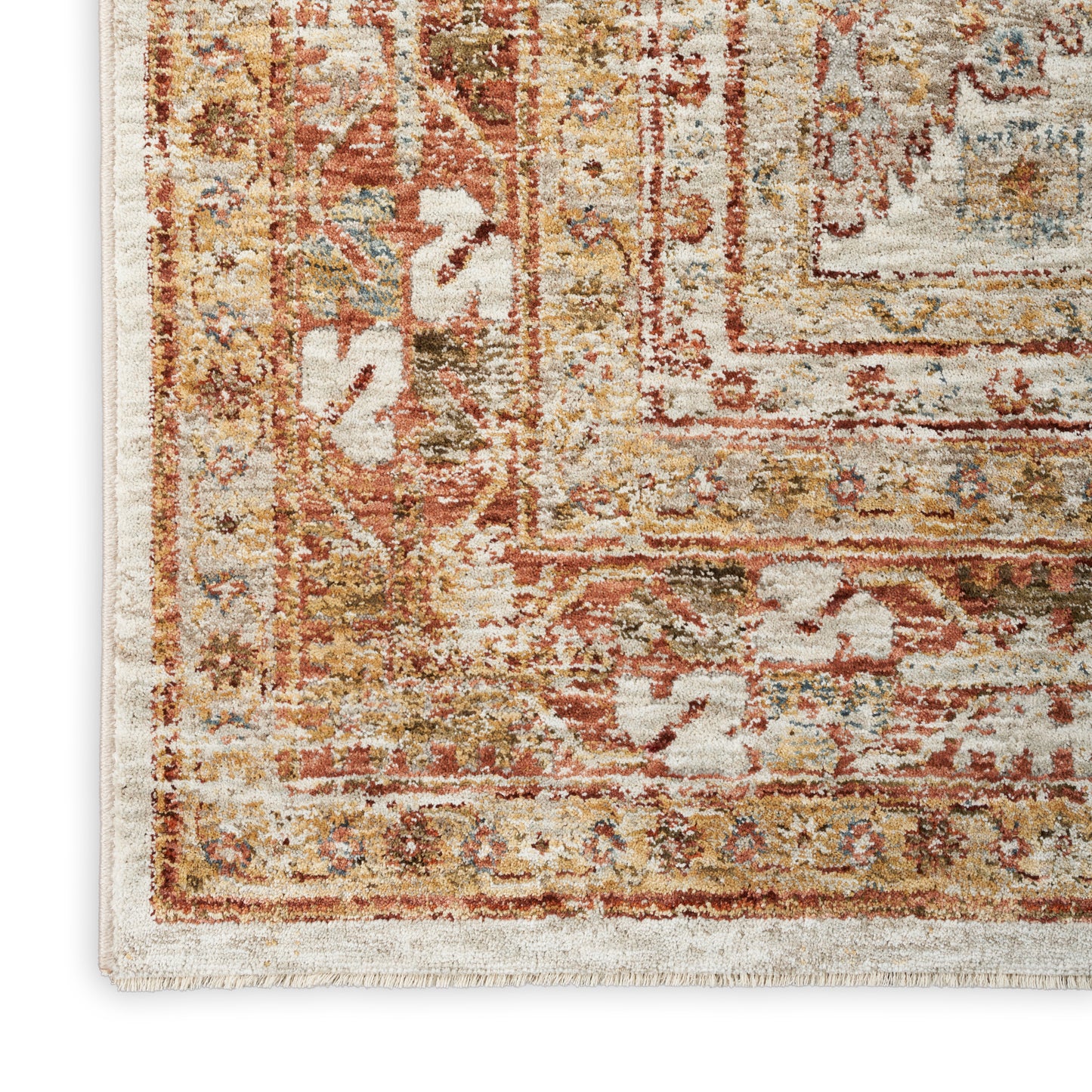 Nourison Home Sahar SHR01 Rust  Traditional Machinemade Rug