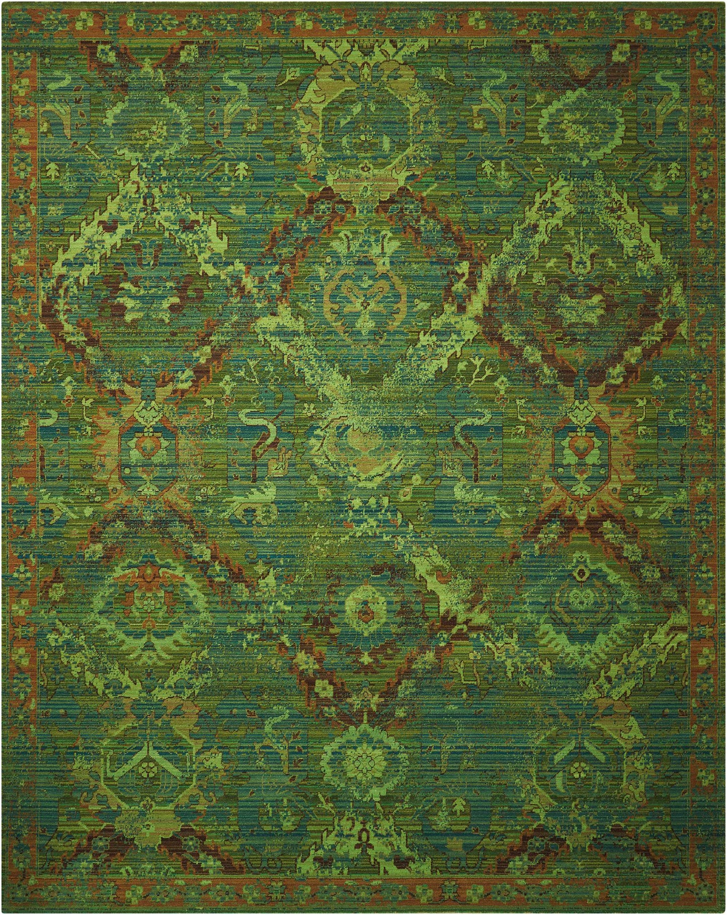 Nourison Home Timeless TML10 Seaglass Traditional Loom Rug