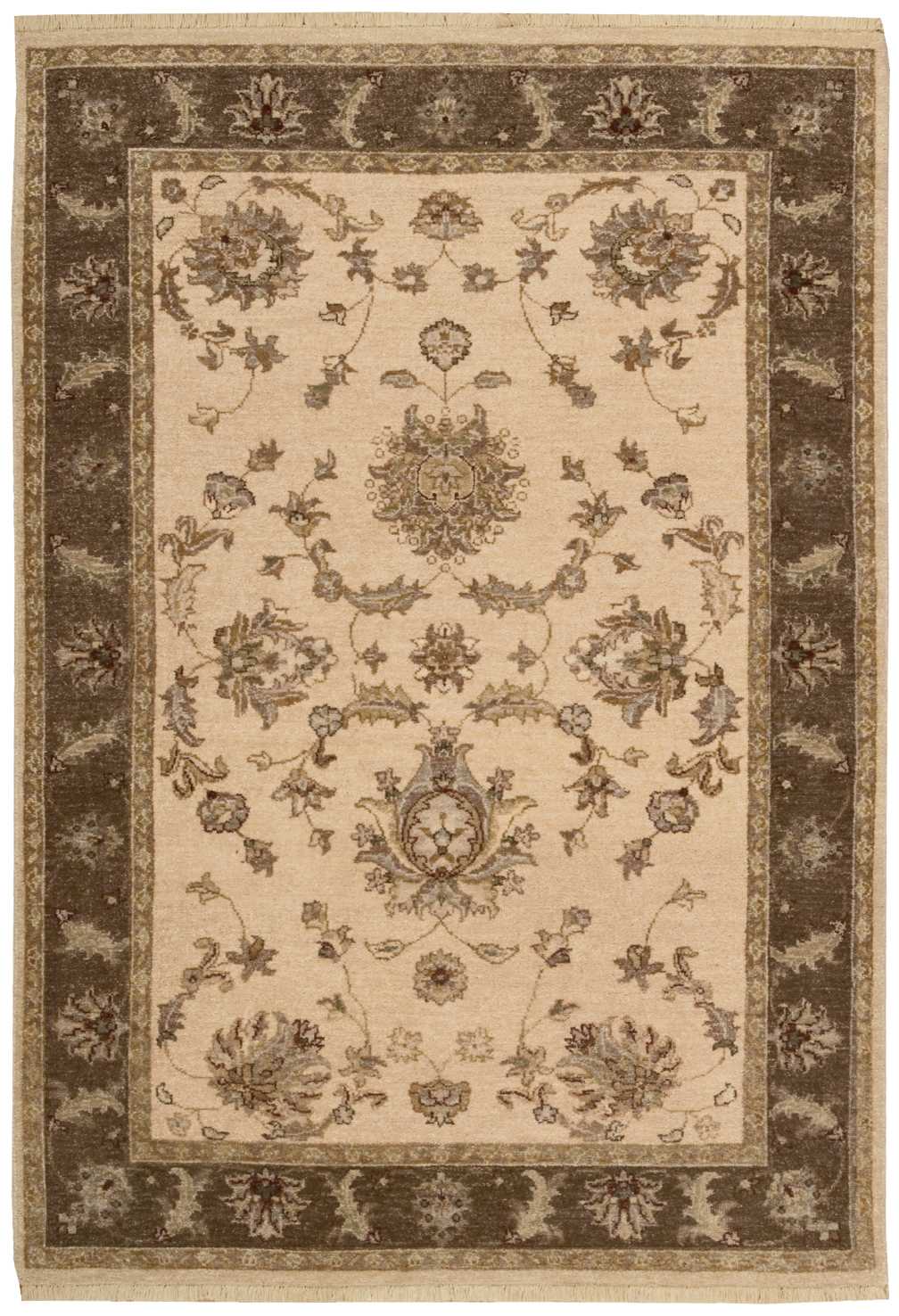 Nourison Home Legend LD02 Beige Traditional Knotted Rug