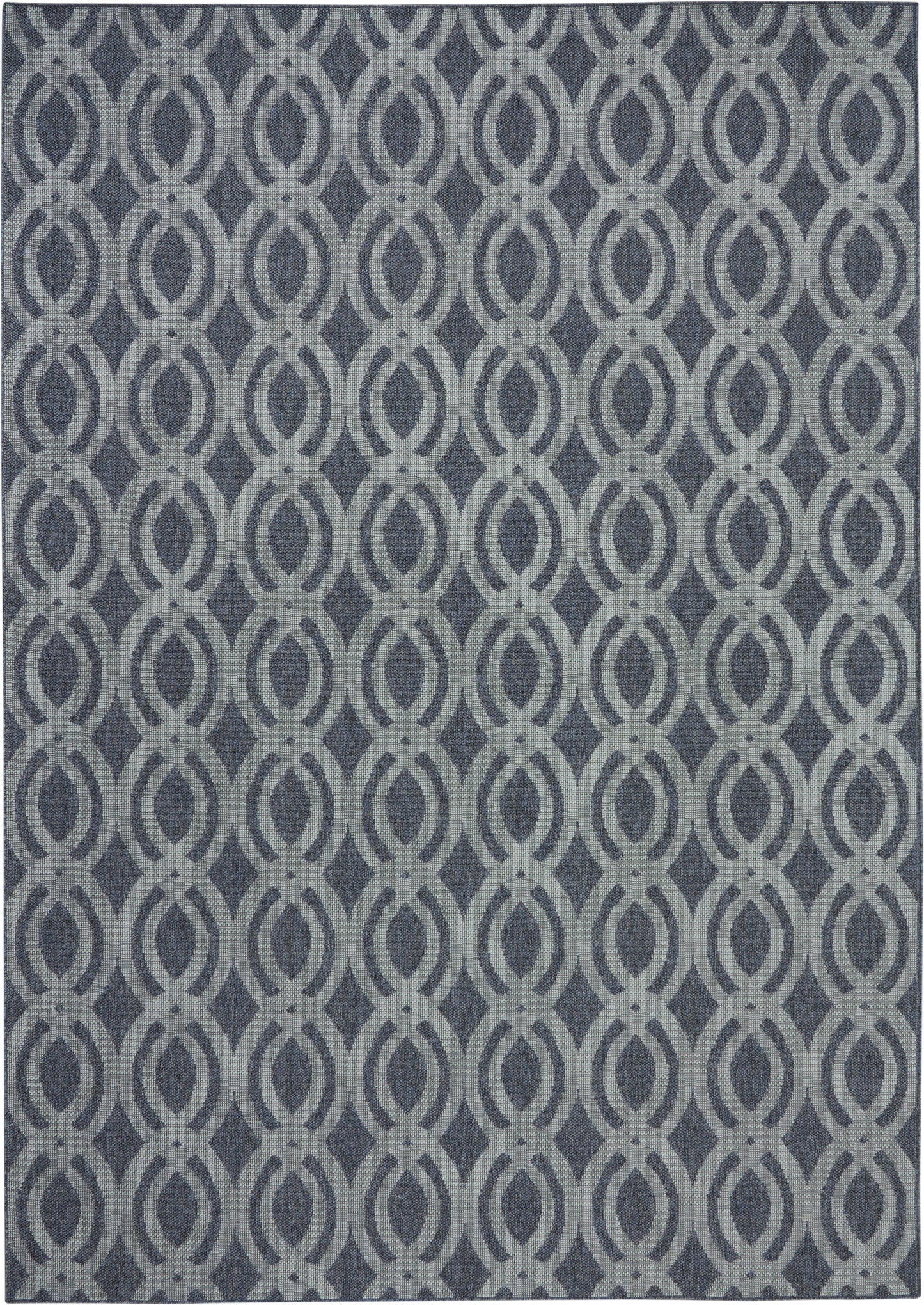 Nourison Home Aruba ARB05 Slate Light Blue  Contemporary Machinemade Rug