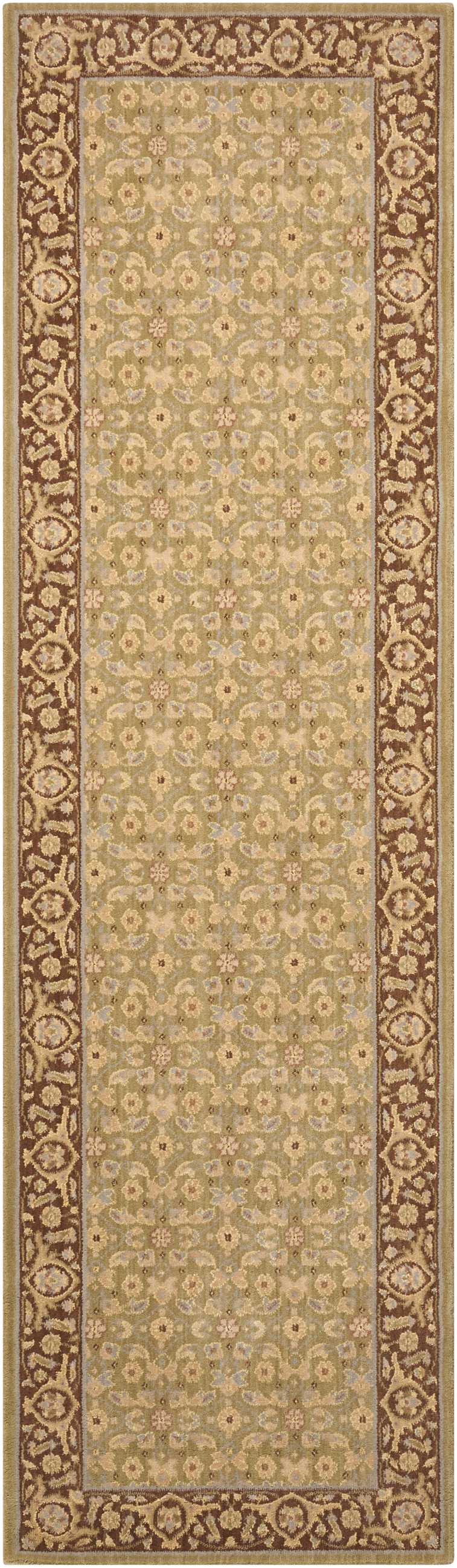 Nourison Home Persian Empire PE26 Green  Traditional Loom Rug