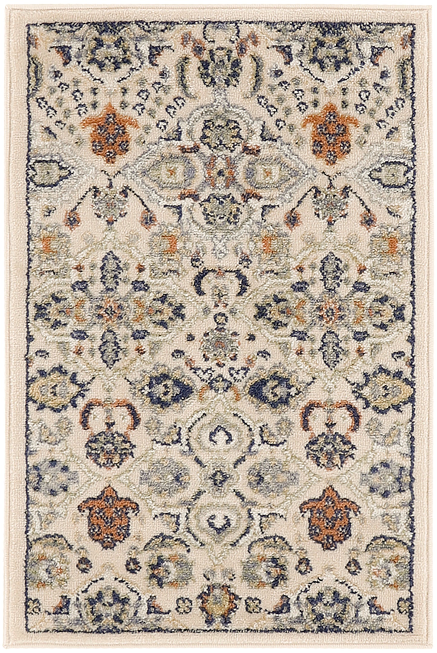 Nourison Home Allur ALR03 Beige  Transitional Machinemade Rug