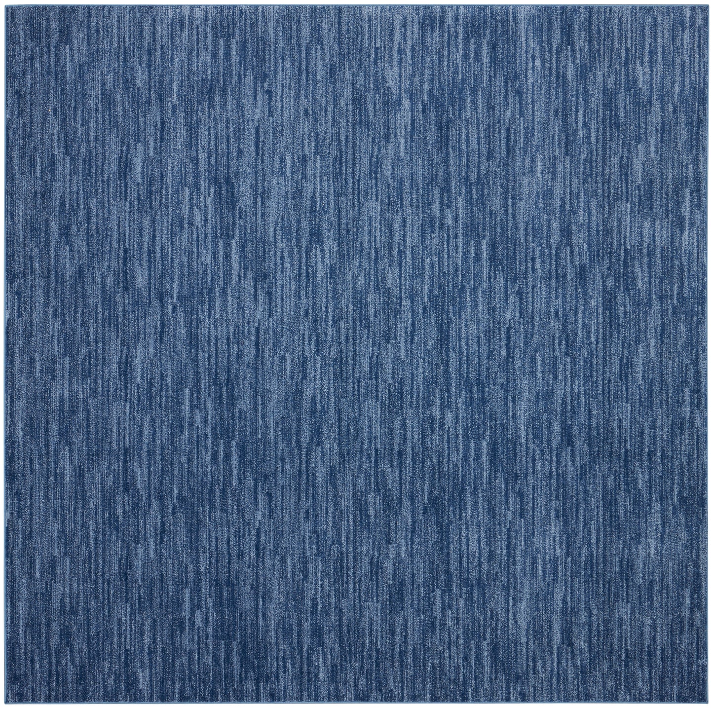 Nourison Home Nourison Essentials NRE01 Navy Blue  Contemporary Machinemade Rug