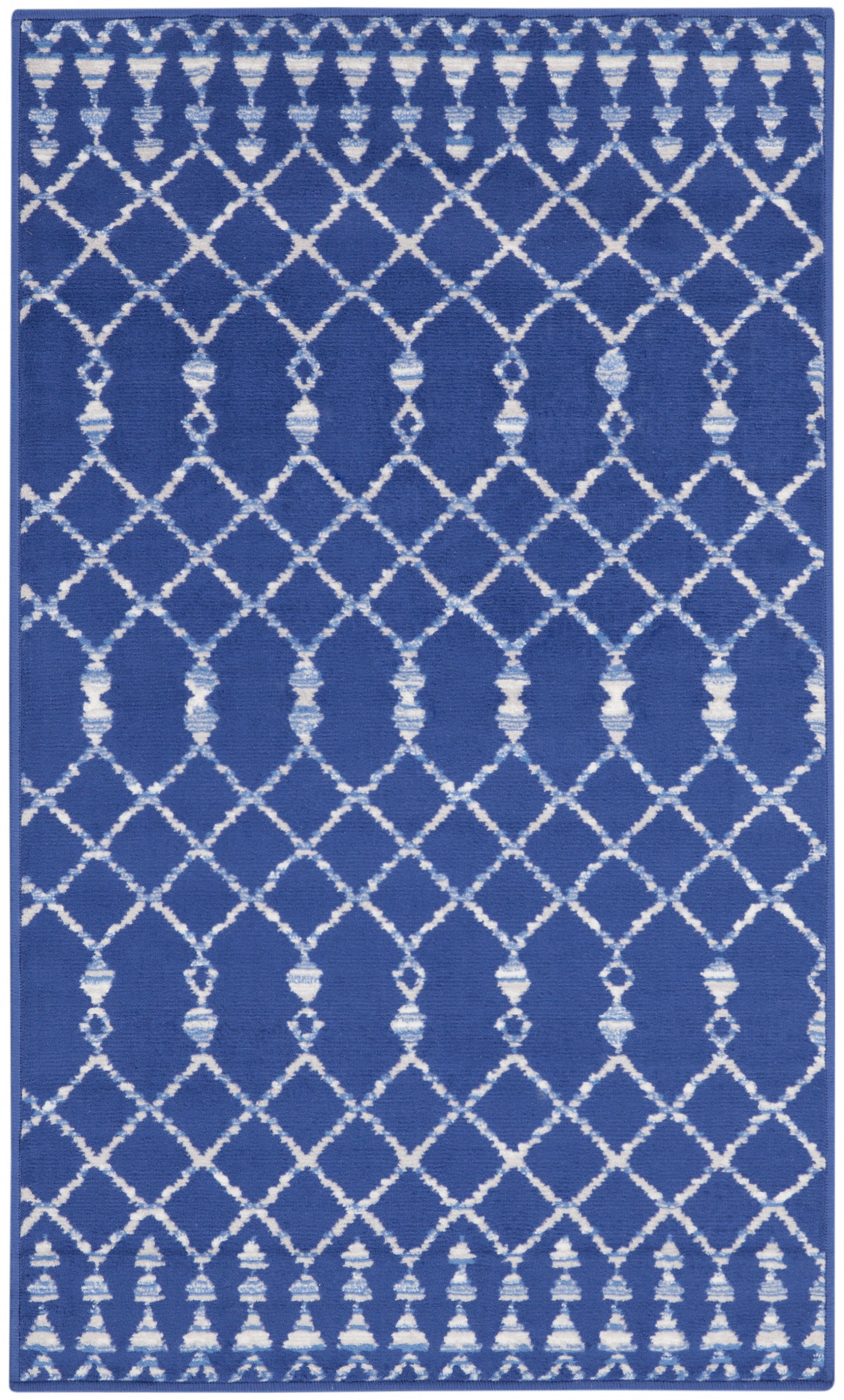 Nourison Home Whimsicle WHS02 Navy  Contemporary Machinemade Rug