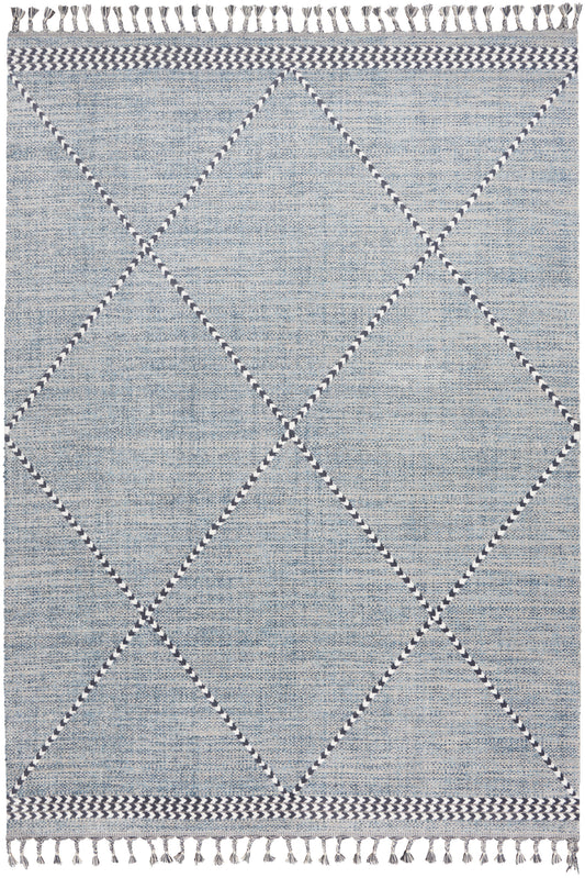 Nourison Home Asilah ASI01 Light Blue Contemporary Machinemade Rug