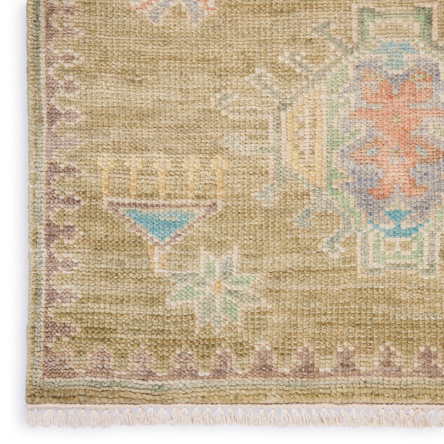 Nourison Home Odessa ODS05 Sage  Traditional Knotted Rug