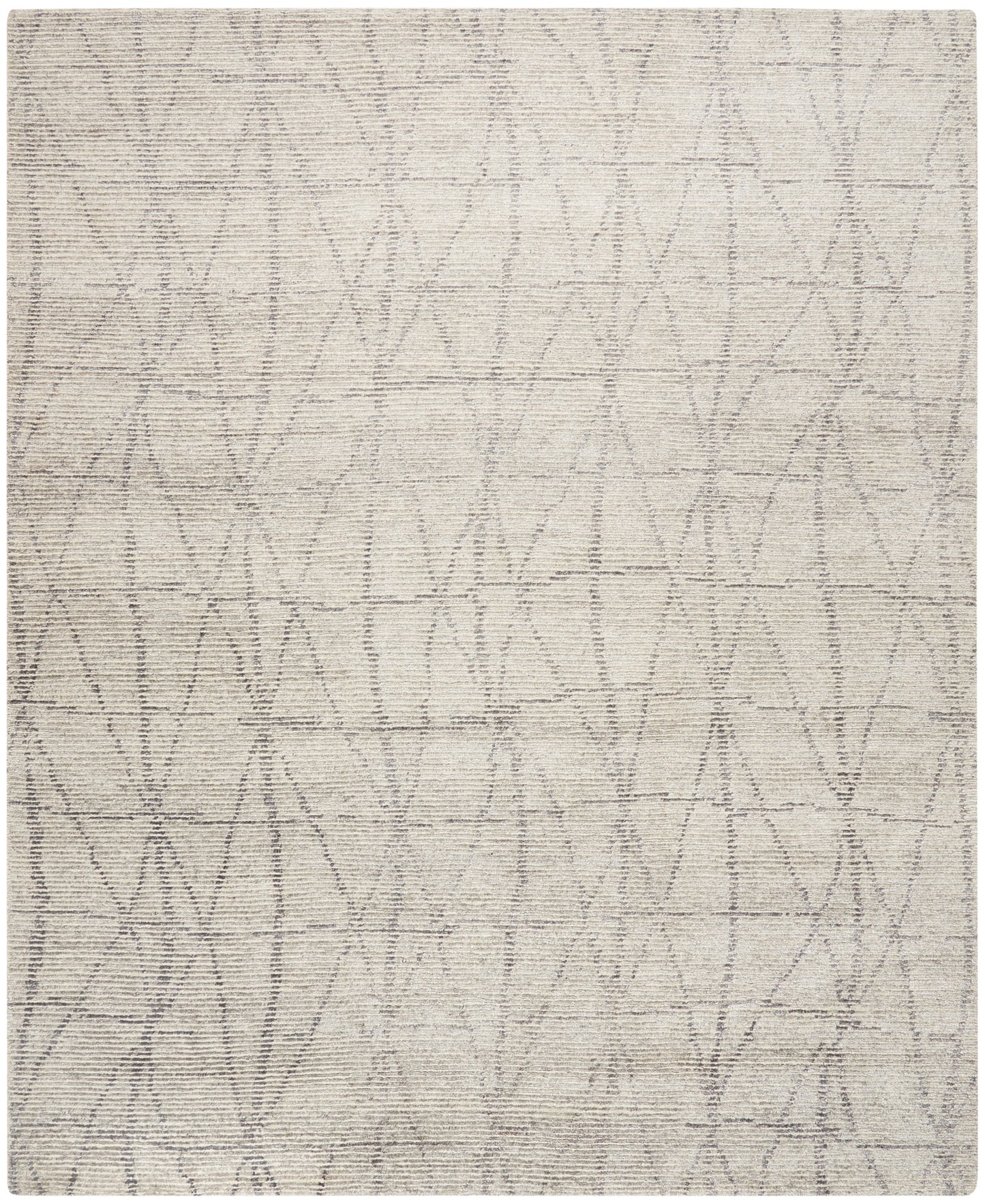 Nourison Home Ellora ELL02 Stone  Contemporary Knotted Rug