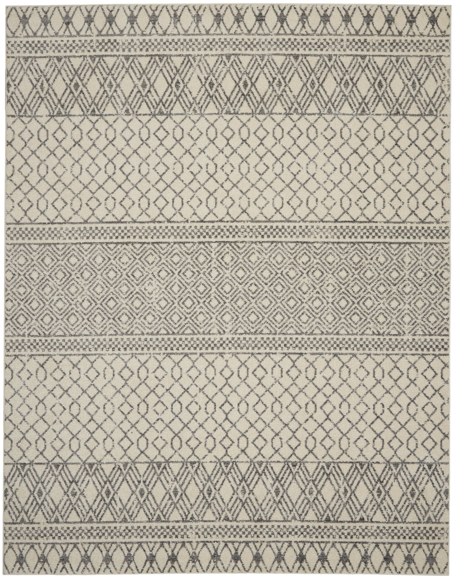 Nourison Home Passion PSN43 Ivory Grey  Transitional Machinemade Rug