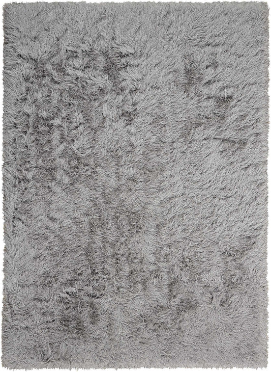 Nourison Home Studio KI900 Silver Contemporary Tufted Rug