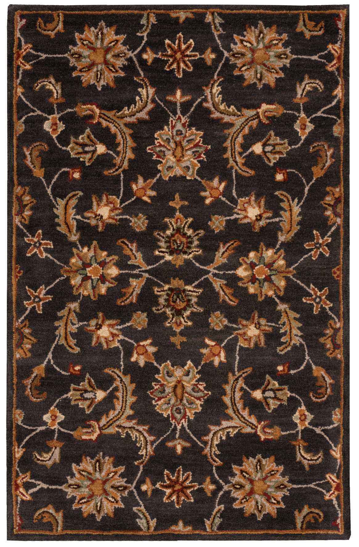 Nourison Home India House IH83 Charcoal  Traditional Tufted Rug