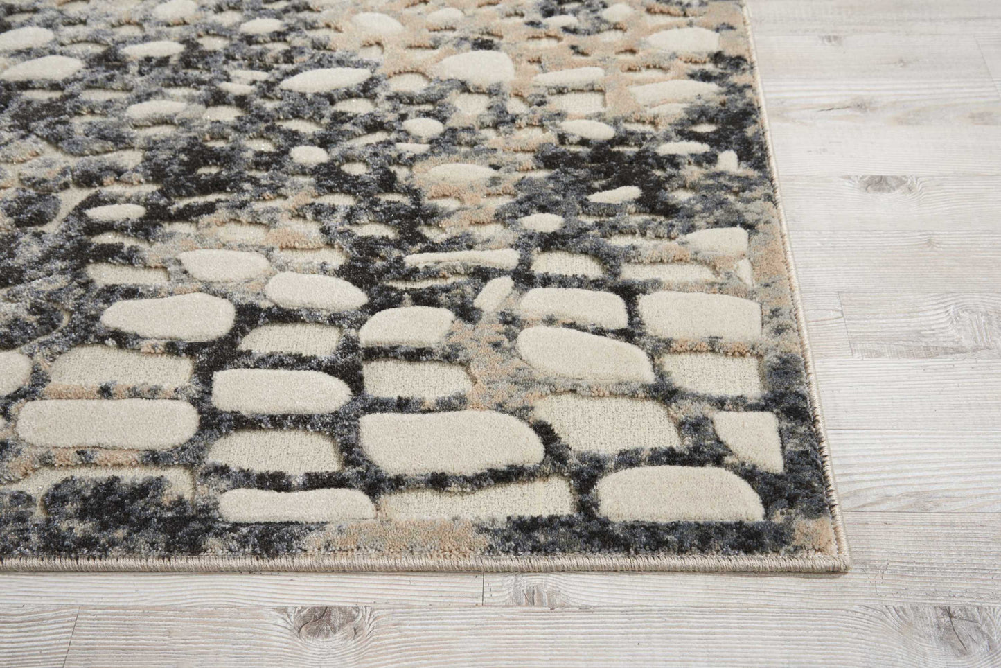 Michael Amini Gleam MA604 Flint  Contemporary Machinemade Rug