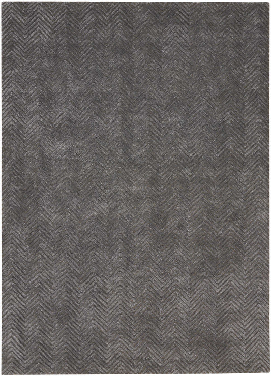 Nourison Home Deco Mod DEC03 Grey  Transitional Tufted Rug