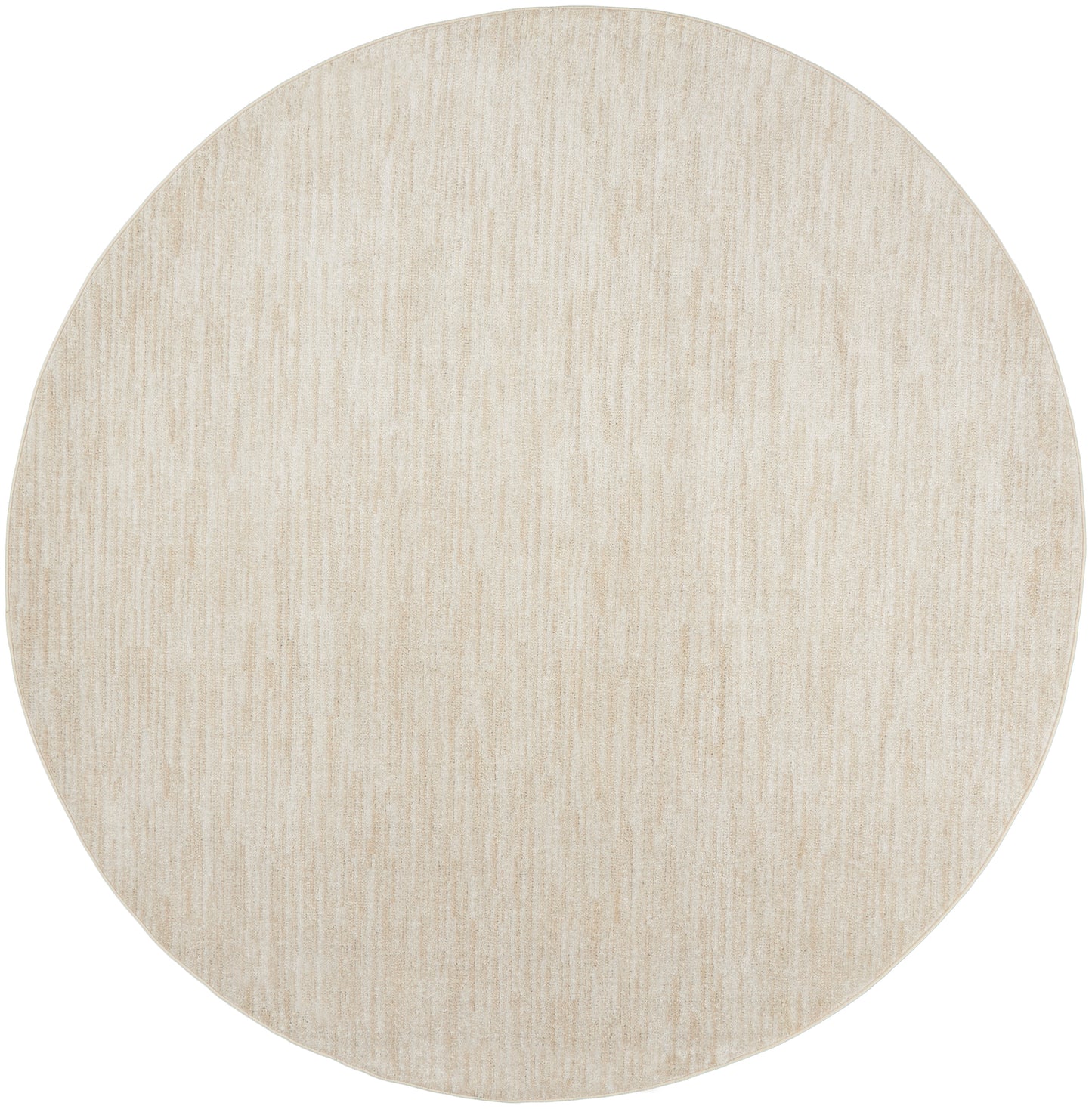 Nourison Home Nourison Essentials NRE01 Ivory Beige  Contemporary Machinemade Rug