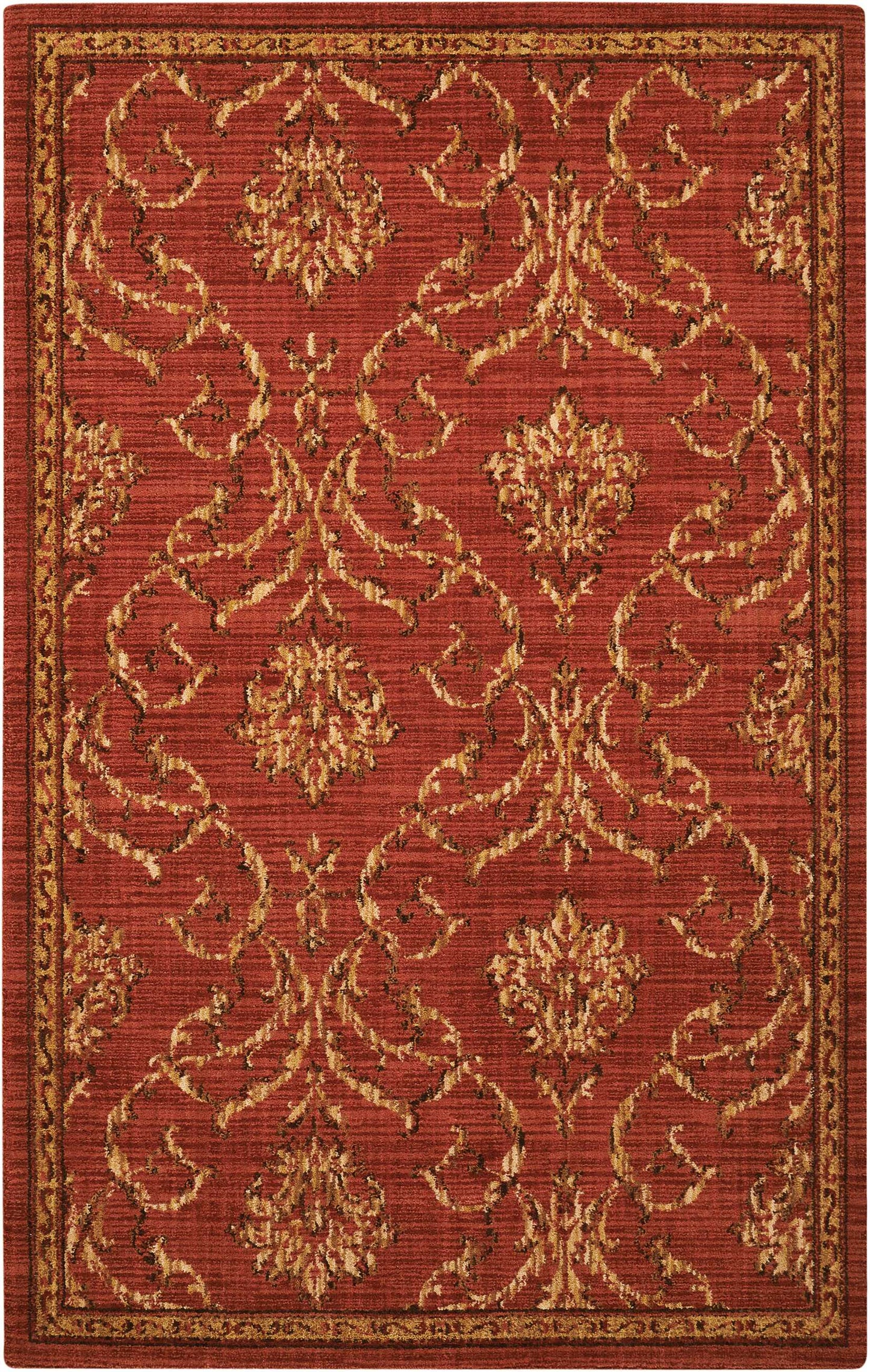 Nourison Home Radiant Impression LK08 Persimmon Traditional Loom Rug