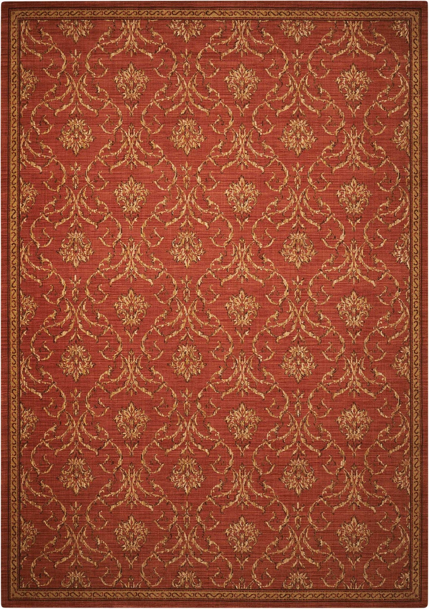 Nourison Home Radiant Impression LK08 Persimmon  Traditional Loom Rug