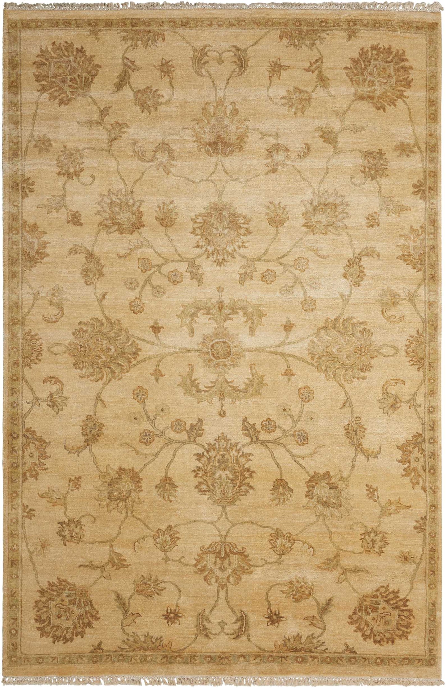 Nourison Home Grand Estate GRA01 Beige Traditional Knotted Rug