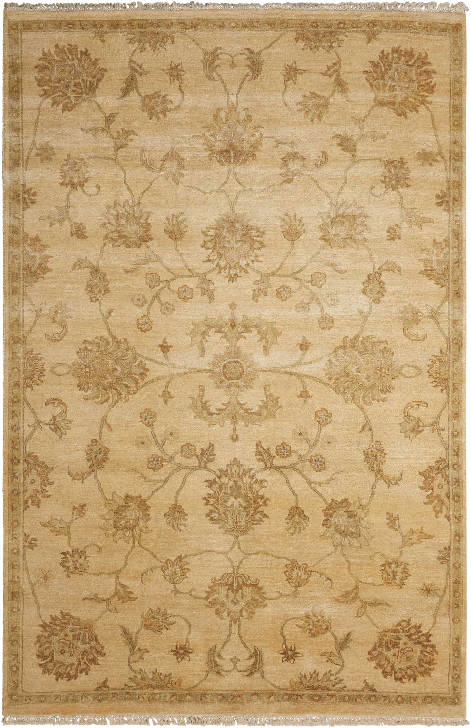 Nourison Home Grand Estate GRA01 Beige Traditional Knotted Rug