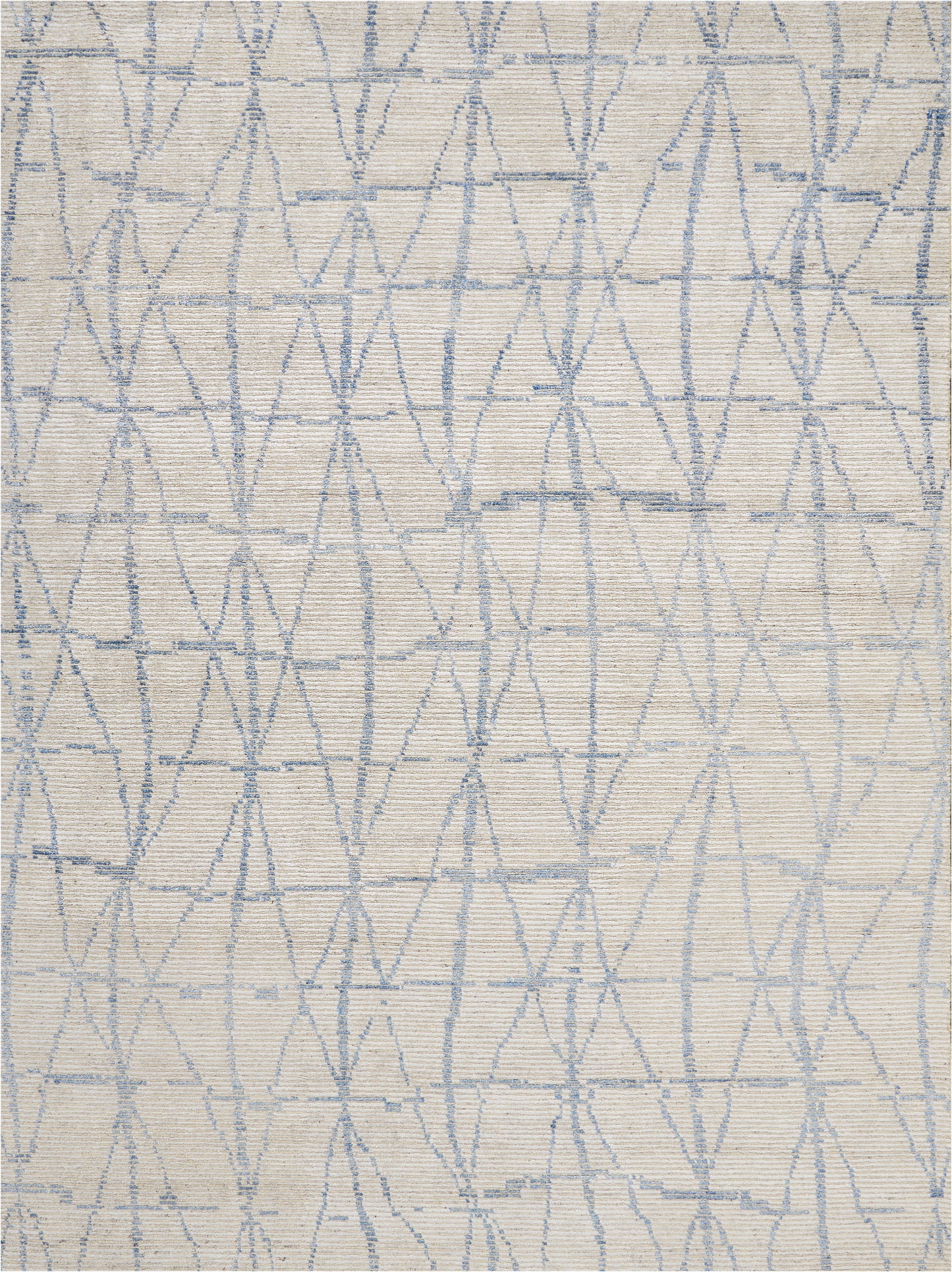 Nourison Home Ellora ELL02 Sky  Contemporary Knotted Rug