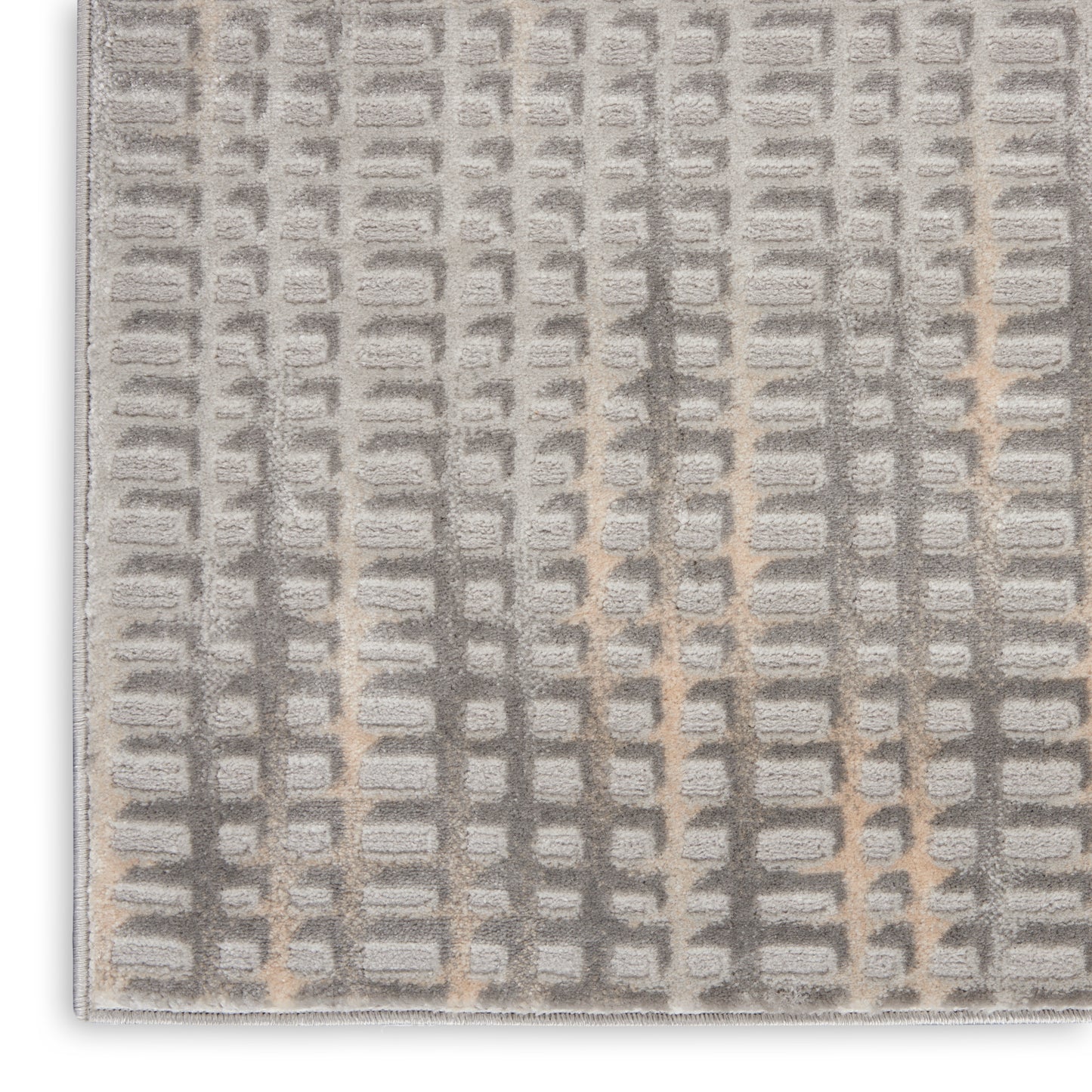 Nourison Home Solace SLA04 Grey Beige  Contemporary Machinemade Rug