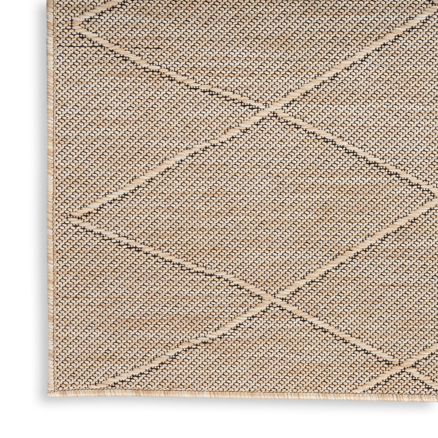 Nourison Home Washable Solutions WSL01 Natural  Contemporary Machinemade Rug