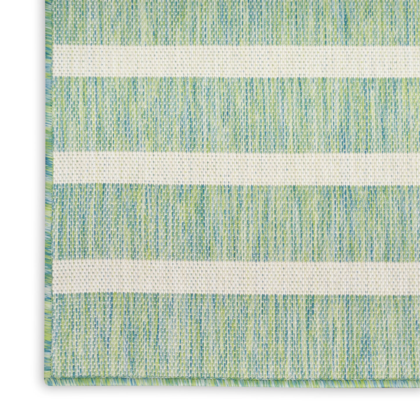 Nourison Home Positano POS03 Blue Green Ivory  Contemporary Machinemade Rug